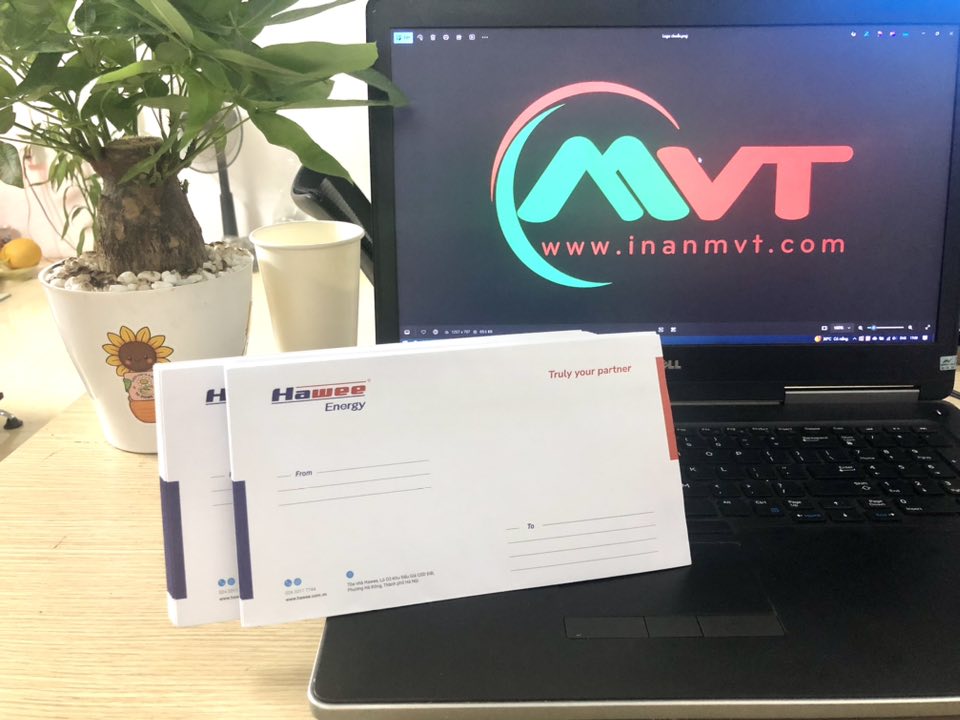 In phong bì Công ty