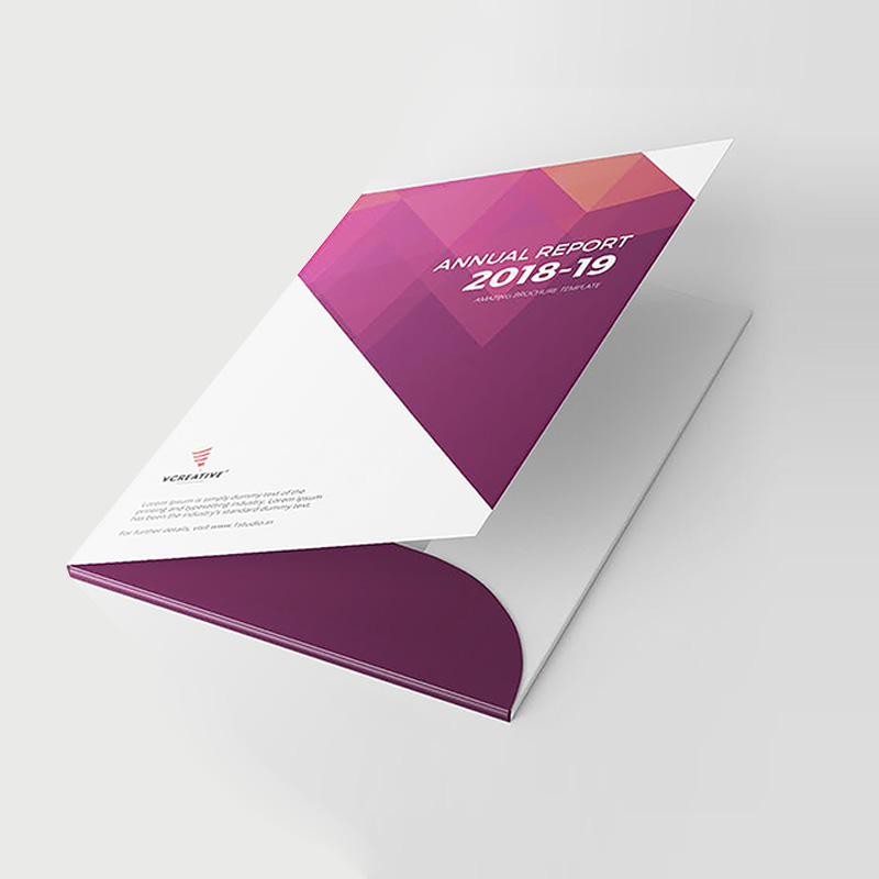 Mẫu kẹp file hộp sang trọng