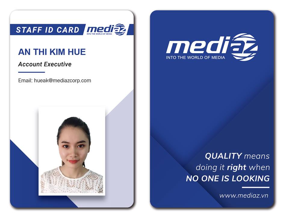 In thẻ nhân viên chất lượng, uy tín tại MVT Việt Nam